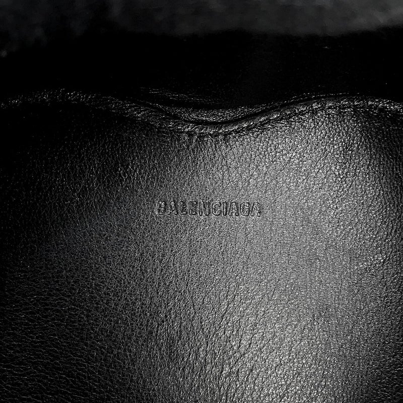 バレンシアガ ポーチ ルカゴール ハートポーチ レザー 771674 BALENCIAGA 黒 小物入れ
