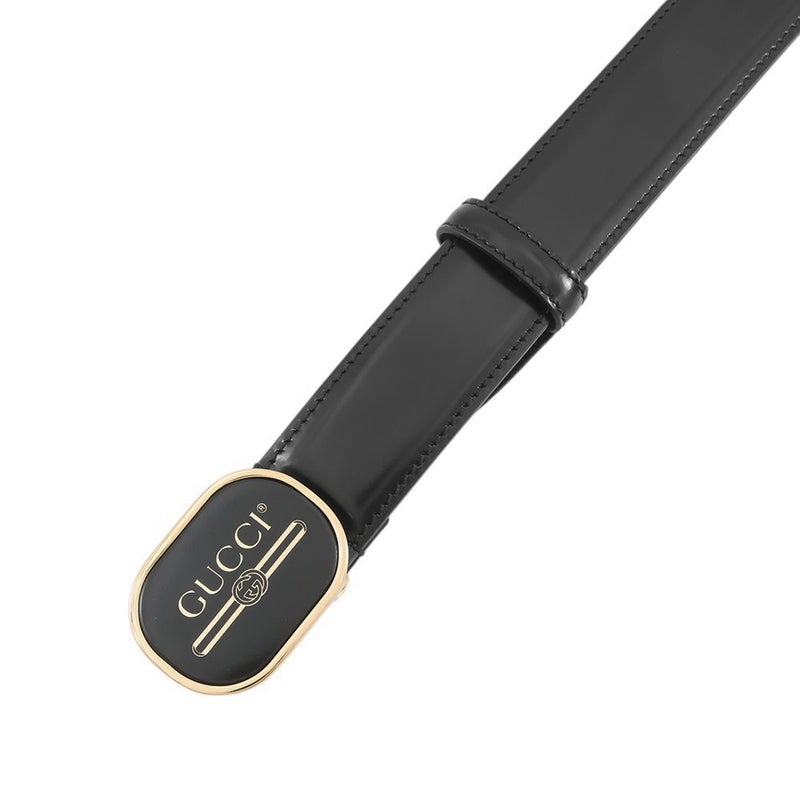 グッチ べルト レザー サイズ100 547754 GUCCI メンズ 黒