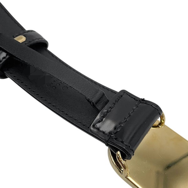 グッチ べルト レザー サイズ100 547754 GUCCI メンズ 黒