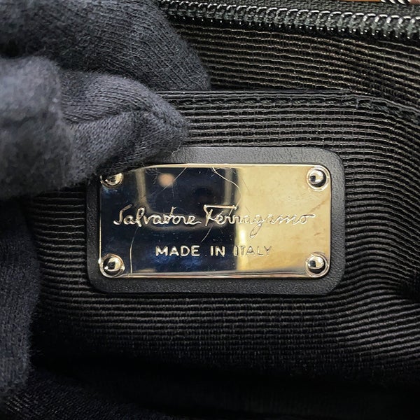 サルヴァトーレ・フェラガモ ハンドバッグ ガンチーニ PVC 21A507 Ferragamo