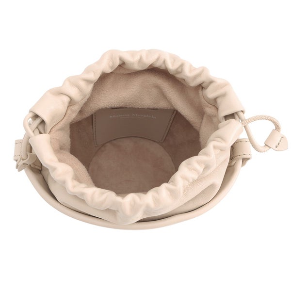 メゾンマルジェラ ショルダーバッグ ファイヤー ミニ バケットバッグ エナメル レザー SB3WG0042 Maison Margiela