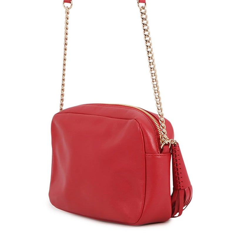 ジミーチュウ アティーニ ショルダーバッグ タッセル付き レザー JIMMY CHOO