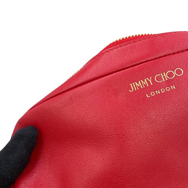 ジミーチュウ アティーニ ショルダーバッグ タッセル付き レザー JIMMY CHOO