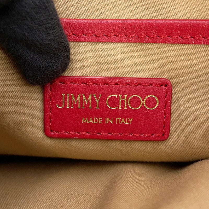 ジミーチュウ アティーニ ショルダーバッグ タッセル付き レザー JIMMY CHOO