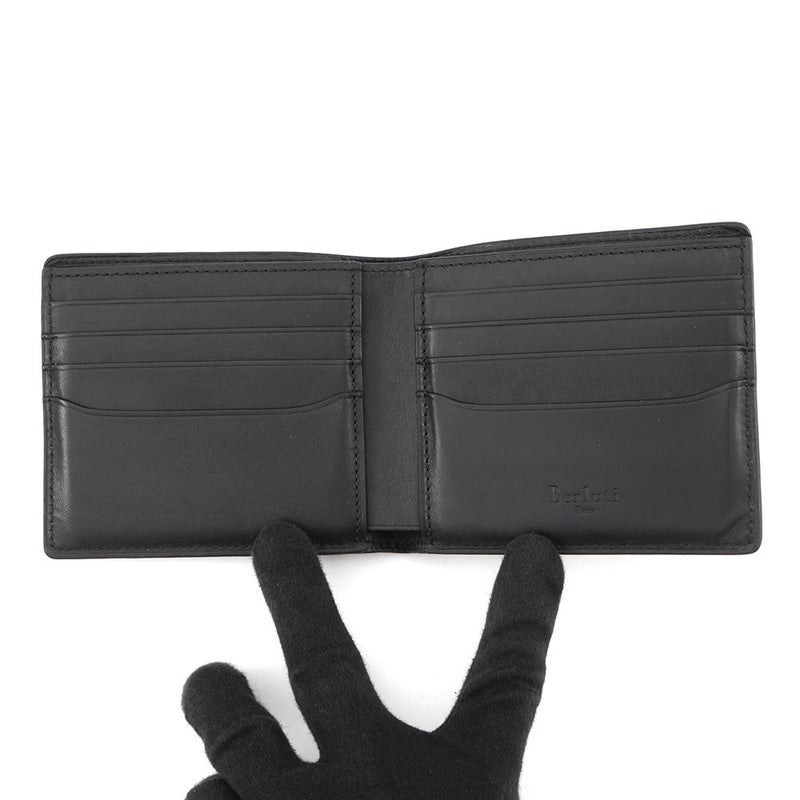 ベルルッティ 二つ折り財布 カリグラフィ レザー Berluti