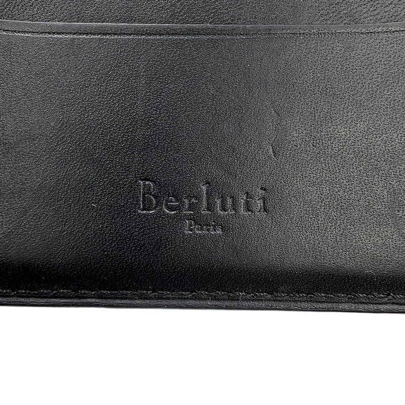 ベルルッティ 二つ折り財布 カリグラフィ レザー Berluti
