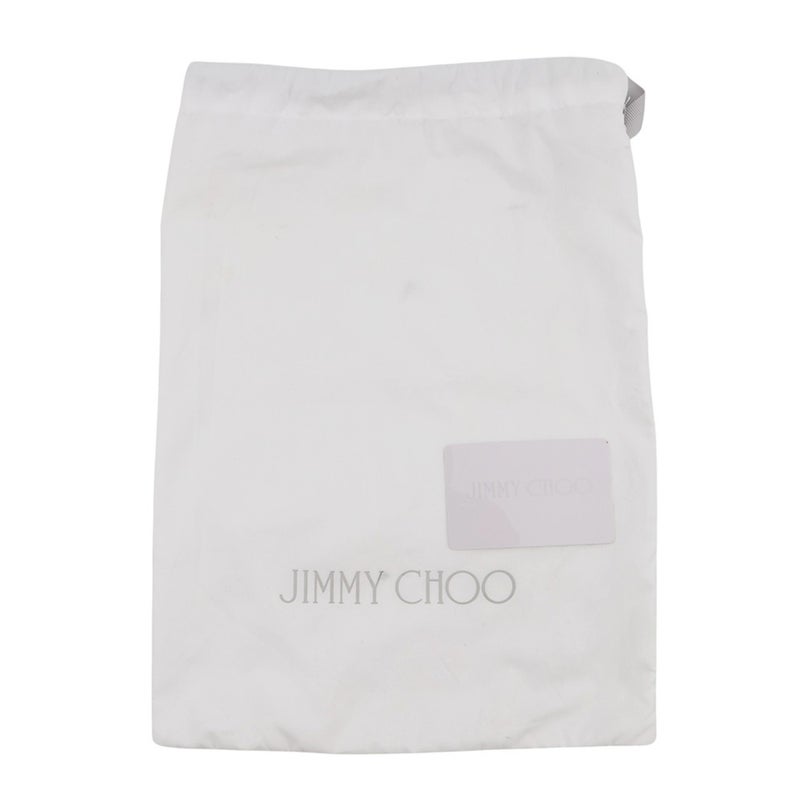 ジミーチュウ クラッチバッグ 花柄 刺繍 キャンバス JIMMY CHOO