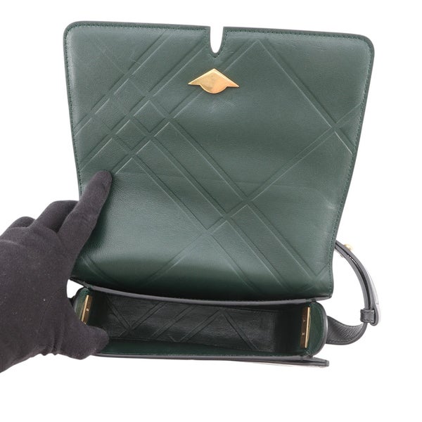 バーバリー ショルダーバッグ スニップバッグ スムースカーフレザー 80889161 BURBERRY 黒