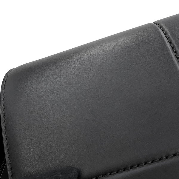 バーバリー ショルダーバッグ スニップバッグ スムースカーフレザー 80889161 BURBERRY 黒