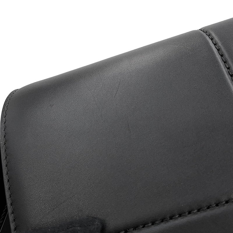 バーバリー ショルダーバッグ スニップバッグ スムースカーフレザー 80889161 BURBERRY 黒