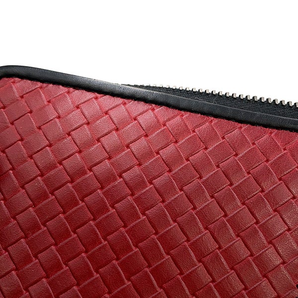 ボッテガヴェネタ 長財布 イントレチャート バイカラー ラウンドファスナー ロングウォレット 510643 BOTTEGA VENETA