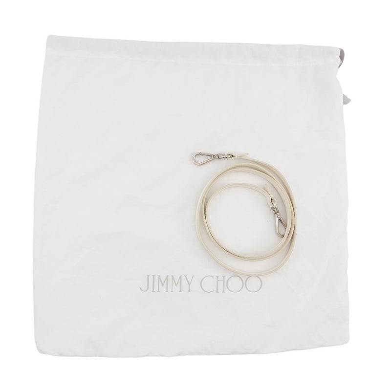 ジミーチュウ ハンドバッグ ソフィアS スタッズ レザー JIMMY CHOO 白 2way