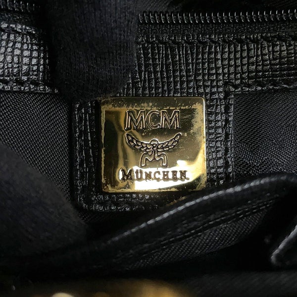 エムシーエム ハンドバッグ レザー MCM 黒