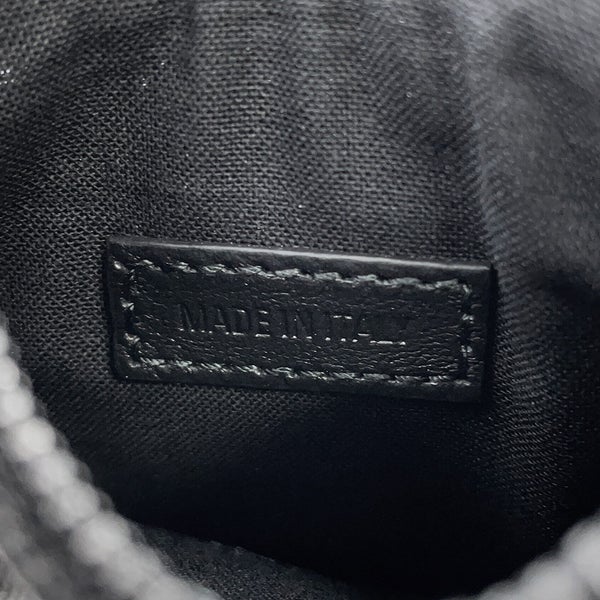バレンシアガ コインケース ルカゴール デニム ラインストーン 776769 BALENCIAGA 小銭入れ 黒
