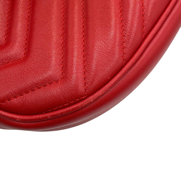 グッチ ウエストバッグ GGマーモント キルティング レザー ベルトバッグ 476434 GUCCI ウエストポーチ