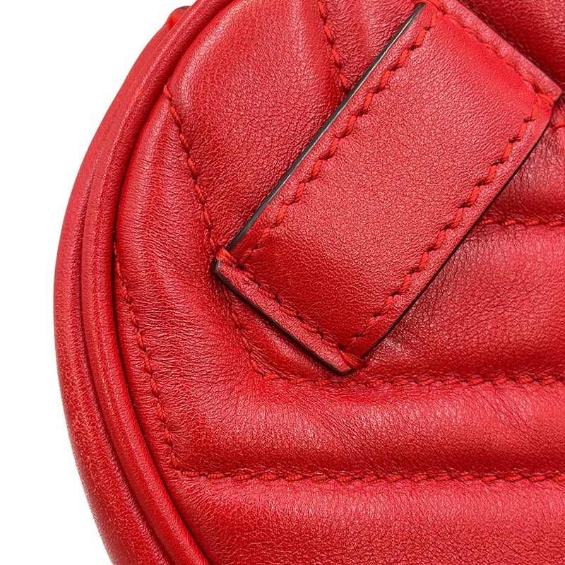 グッチ ウエストバッグ GGマーモント キルティング レザー ベルトバッグ 476434 GUCCI ウエストポーチ