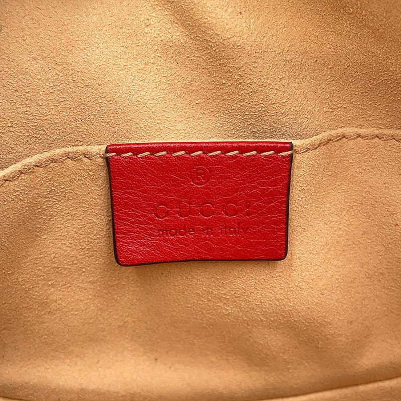 グッチ ウエストバッグ GGマーモント キルティング レザー ベルトバッグ 476434 GUCCI ウエストポーチ