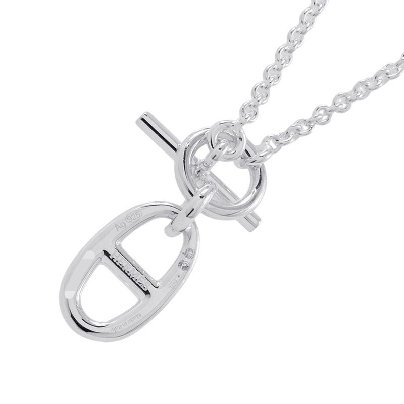 エルメス ネックレス シェーヌダンクル アミュレット SV925シルバー HERMES ジュエリー