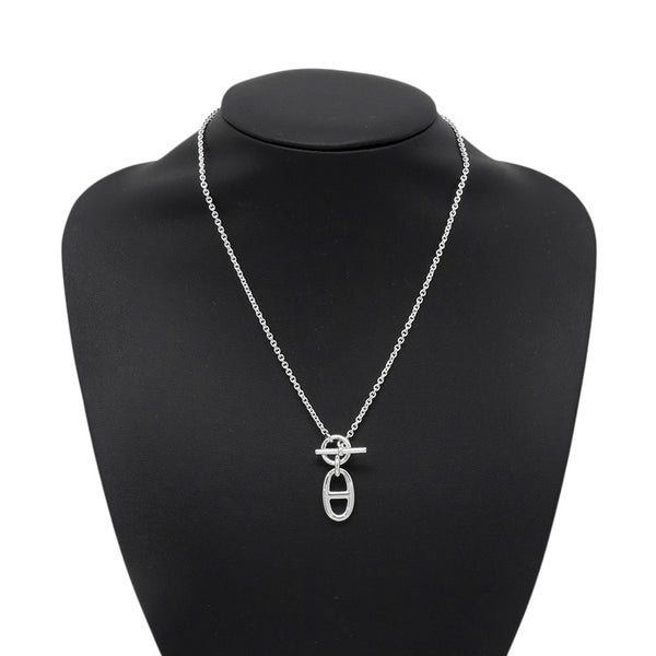 エルメス ネックレス シェーヌダンクル アミュレット SV925シルバー HERMES ジュエリー