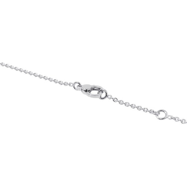 エルメス ネックレス フィネス ペンダント ダイヤモンド 17P 計0.46ct K18WGホワイトゴールド HERMES