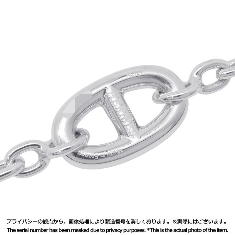 エルメス ネックレス シェーヌダンクル ファランドール SV925シルバー サイズ80 HERMES ロングネックレス ジュエリー