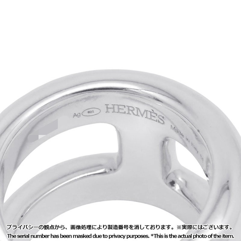エルメス リング オスモズPM Osmose SV925シルバー リングサイズ●51 HERMES ジュエリー 指輪