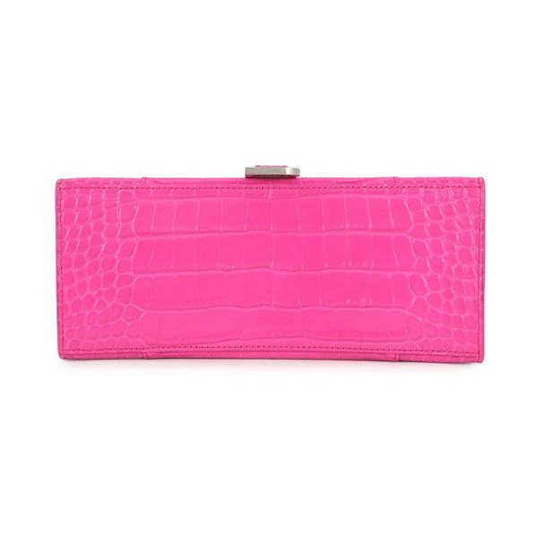 バレンシアガ ハンドバッグ アワーグラス ミディアム クロコダイル型押しレザー 619669 BALENCIAGA 2way