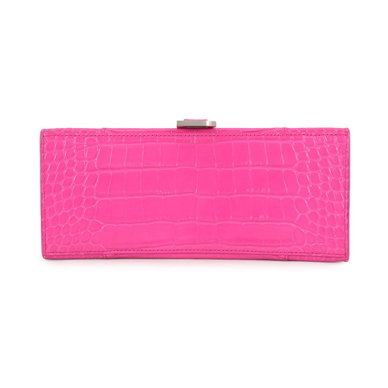 バレンシアガ ハンドバッグ アワーグラス ミディアム クロコダイル型押しレザー 619669 BALENCIAGA 2way