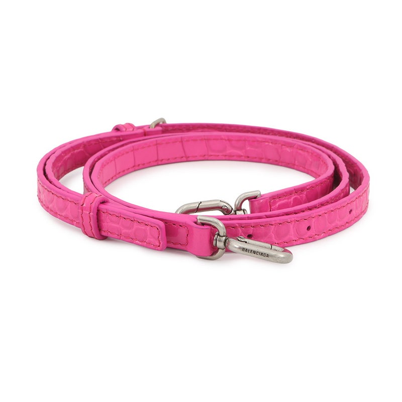 バレンシアガ ハンドバッグ アワーグラス ミディアム クロコダイル型押しレザー 619669 BALENCIAGA 2way
