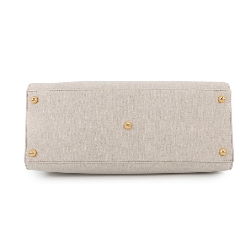 フェンディ トートバッグ サンシャイン ミディアム キャンバス/レザー 8BH386 FENDI 2wayショルダーバッグ