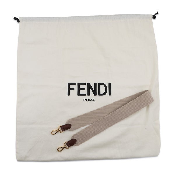 フェンディ トートバッグ サンシャイン ミディアム キャンバス/レザー 8BH386 FENDI 2wayショルダーバッグ