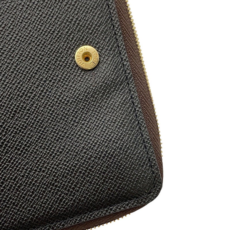 ルイヴィトン 二つ折り財布 モノグラム/モノグラム・リバース ポルトフォイユ・ルー M81461 LOUIS VUITTON ヴィトン 財布 黒 ブラック