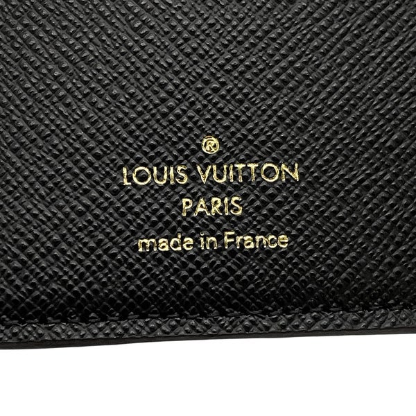 ルイヴィトン 二つ折り財布 モノグラム/モノグラム・リバース ポルトフォイユ・ルー M81461 LOUIS VUITTON ヴィトン 財布 黒 ブラック