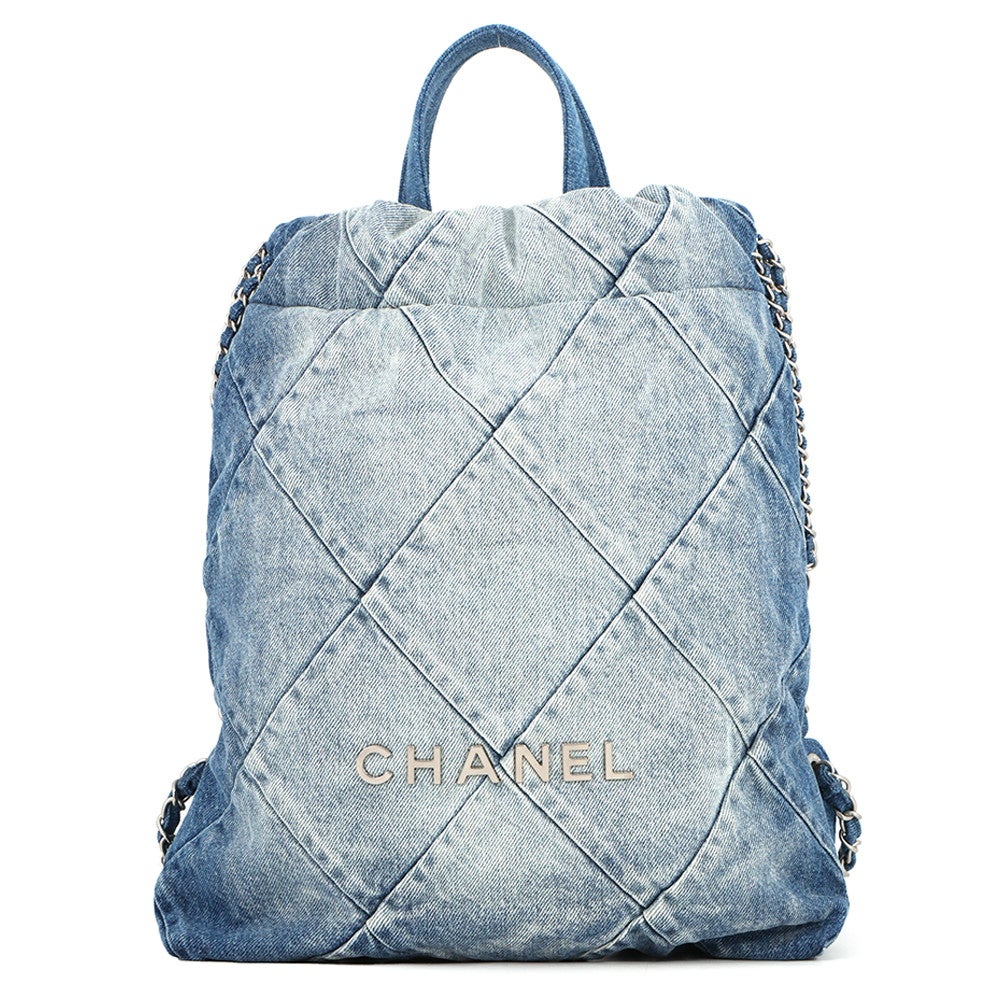 シャネル リュック シャネル22 バックパック デニム AS3859 CHANEL
