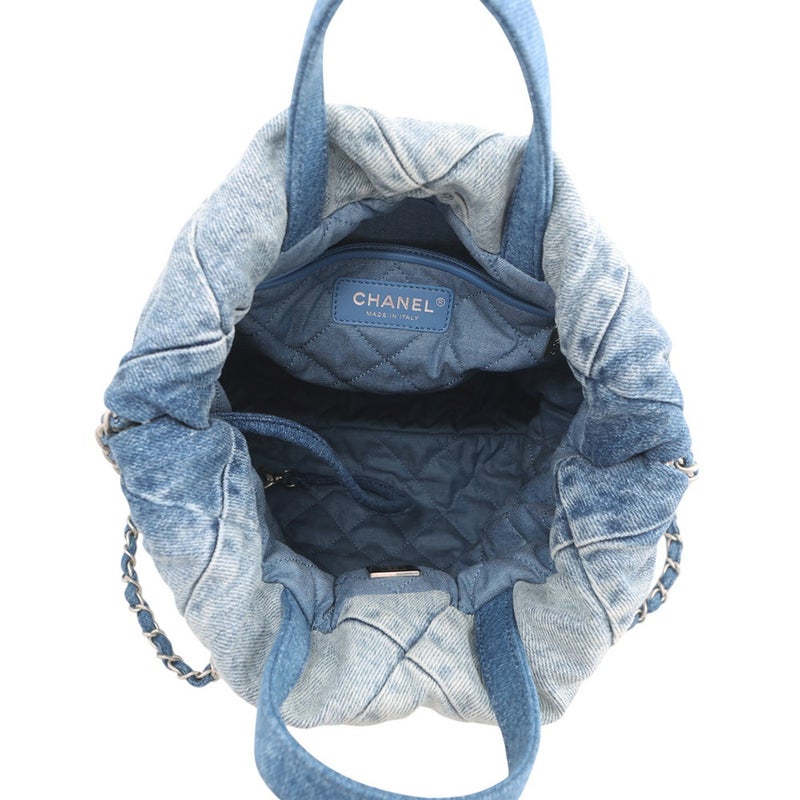 シャネル リュック シャネル22 バックパック デニム AS3859 CHANEL バッグ
