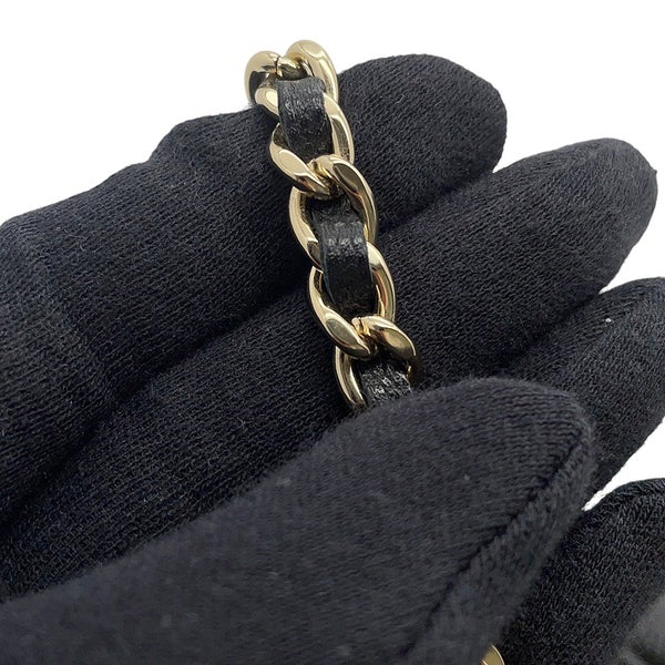シャネル チェーンショルダーバッグ マトラッセ ココマーク バニティ キャビアスキン AP2158 CHANEL 黒