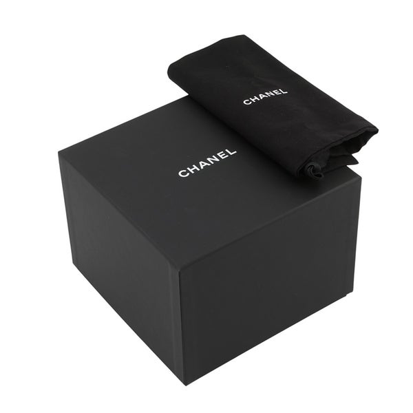 シャネル チェーンショルダーバッグ マトラッセ ココマーク バニティ キャビアスキン AP2158 CHANEL 黒
