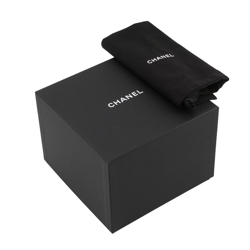 シャネル チェーンショルダーバッグ マトラッセ ココマーク バニティ キャビアスキン AP2158 CHANEL 黒