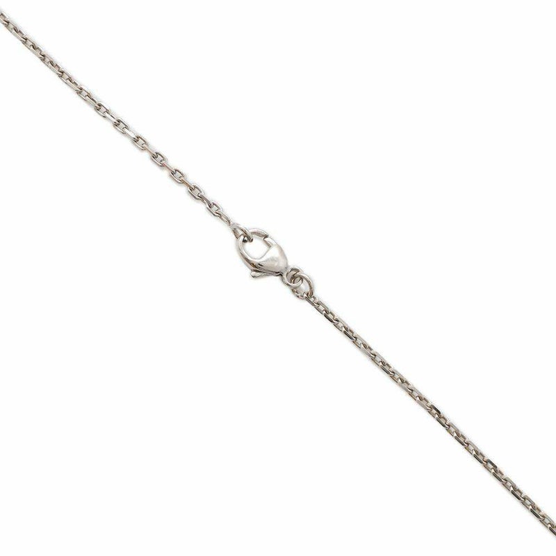 エルメス ネックレス ミニ・ポップアッシュ ブラック/シルバー金具 HERMES アクセサリー 黒