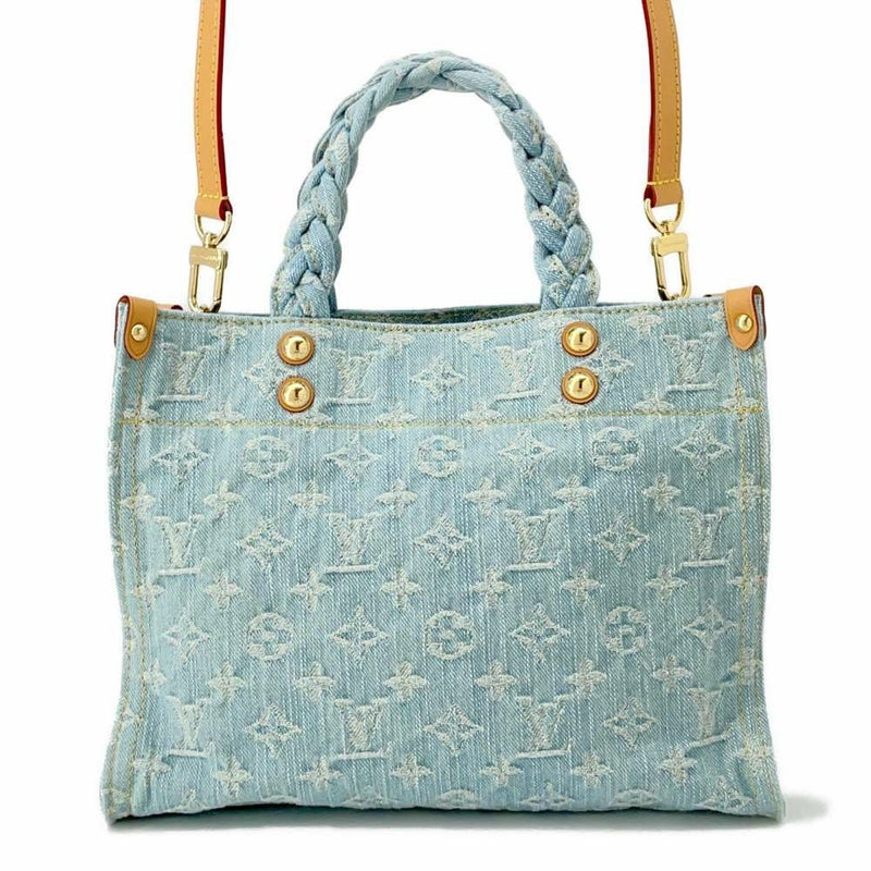 ルイヴィトン ハンドバッグ モノグラム・デニム レットゴー M24897 LOUIS VUITTON 2wayショルダーバッグ