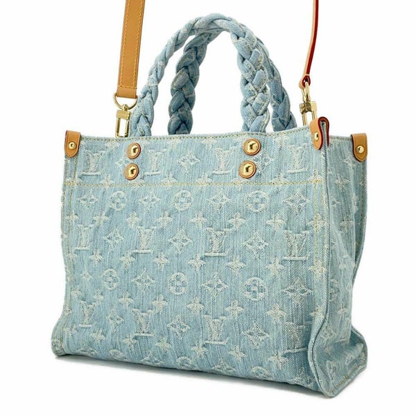 ルイヴィトン ハンドバッグ モノグラム・デニム レットゴー M24897 LOUIS VUITTON 2wayショルダーバッグ