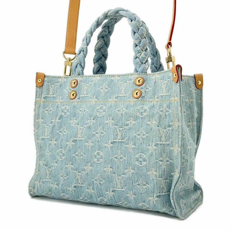 ルイヴィトン ハンドバッグ モノグラム・デニム レットゴー M24897 LOUIS VUITTON 2wayショルダーバッグ