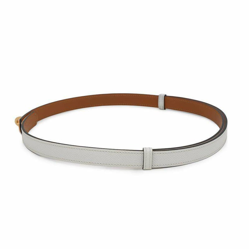 エルメス ケリーベルト ホワイト/ゴールド金具 エプソン Z刻印 HERMES べルト 白