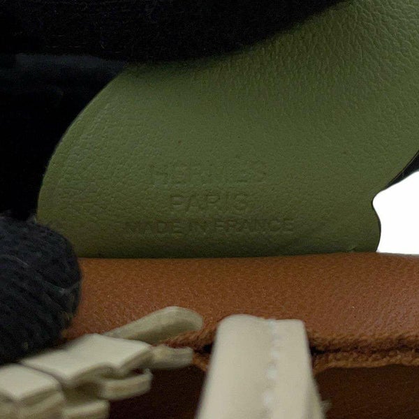 エルメス バッグチャーム ロデオPM ペガサス ゴールド/クレ/ヴェールクリケット ラムスキン B刻印