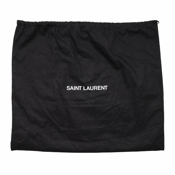 サンローランパリ ハンドバッグ ダッフル ポーラー レザー 533480 SAINT LAURENT PARIS ショルダーバッグ 黒