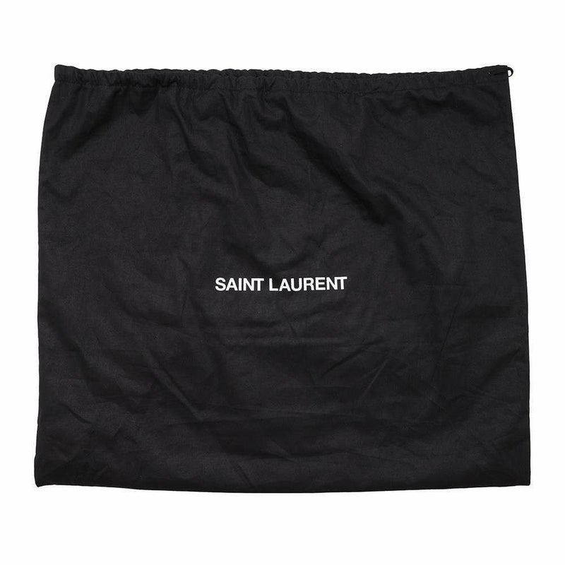 サンローランパリ ハンドバッグ ダッフル ポーラー レザー 533480 SAINT LAURENT PARIS ショルダーバッグ 黒