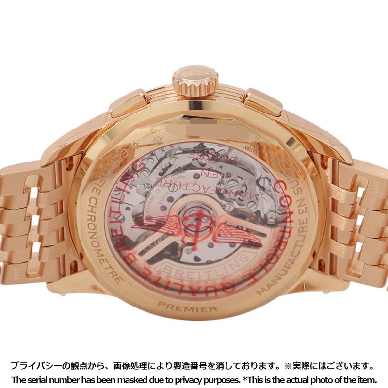 ブライトリング プレミエ B01 クロノグラフ RB0145371G1R1 BREITLING 腕時計 クリーム文字盤
