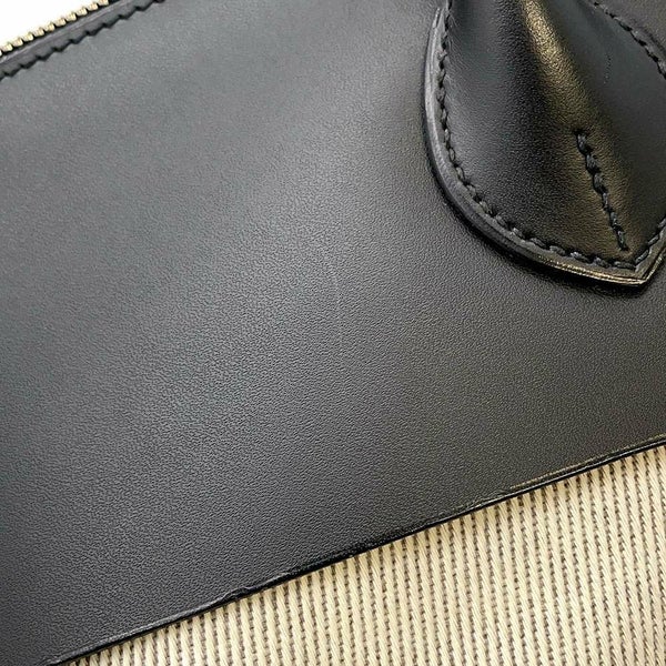 エルメス ハンドバッグ ボリード35 パドック ブラック/ナチュラル/ヴァッシュハンター/ツイルテック T刻印