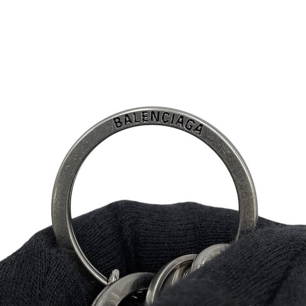 バレンシアガ キーホルダー KITチャーム 793442 BALENCIAGA バッグチャーム 黒 白