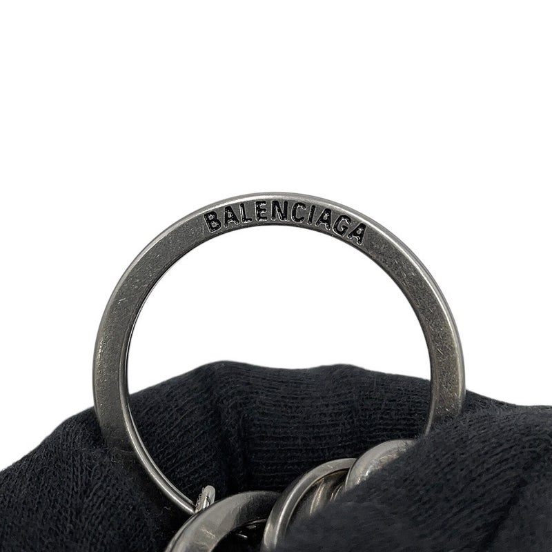 バレンシアガ キーホルダー KITチャーム 793442 BALENCIAGA バッグチャーム 黒 白